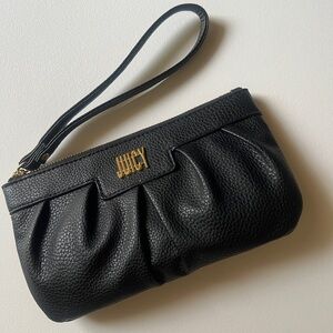 Vintage JUICY COUTURE black wristlet